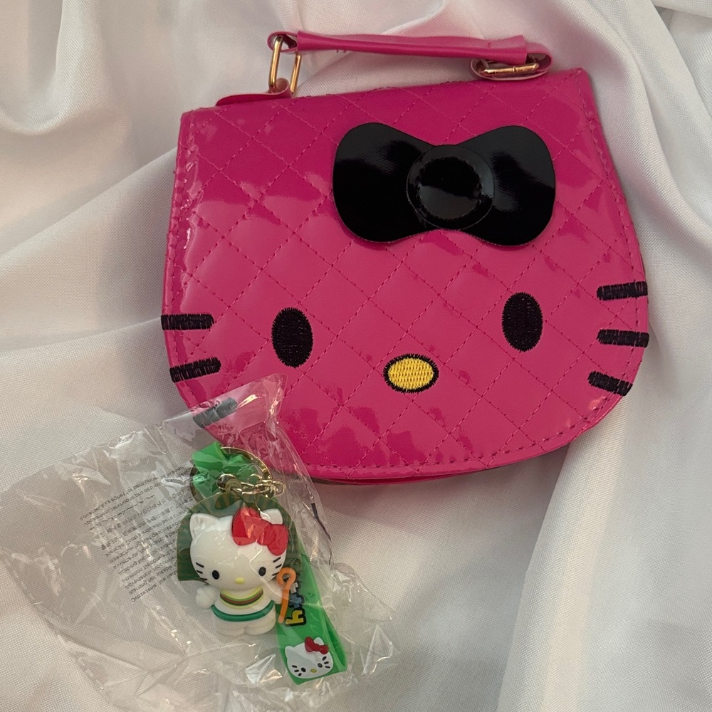 Hello Kitty Fuchsia Quilted Bag